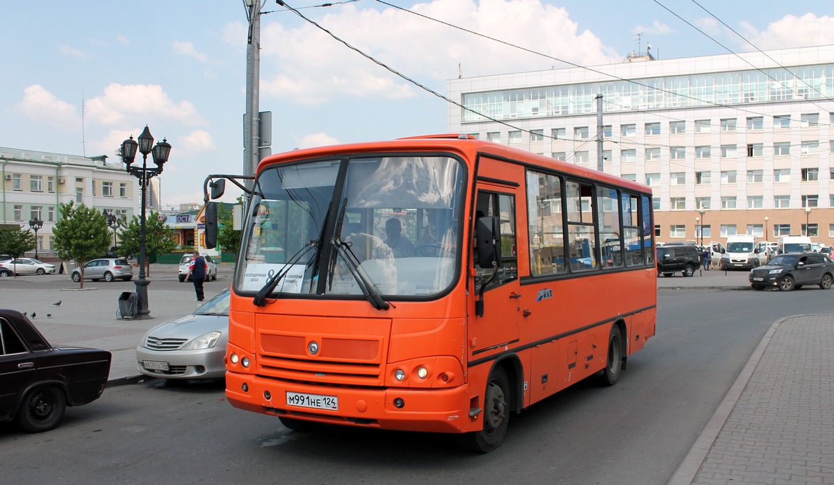 Красноярский край, ПАЗ-320402-05 № М 991 НЕ 124