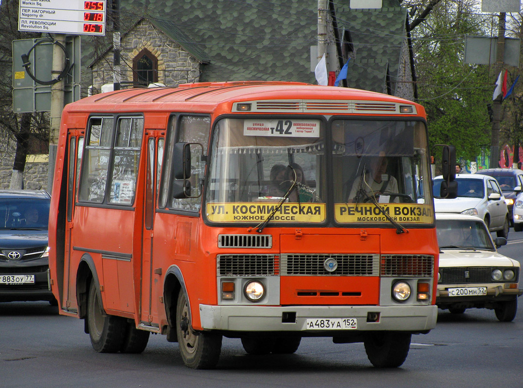 Нижегородская область, ПАЗ-32054 № А 483 УА 152