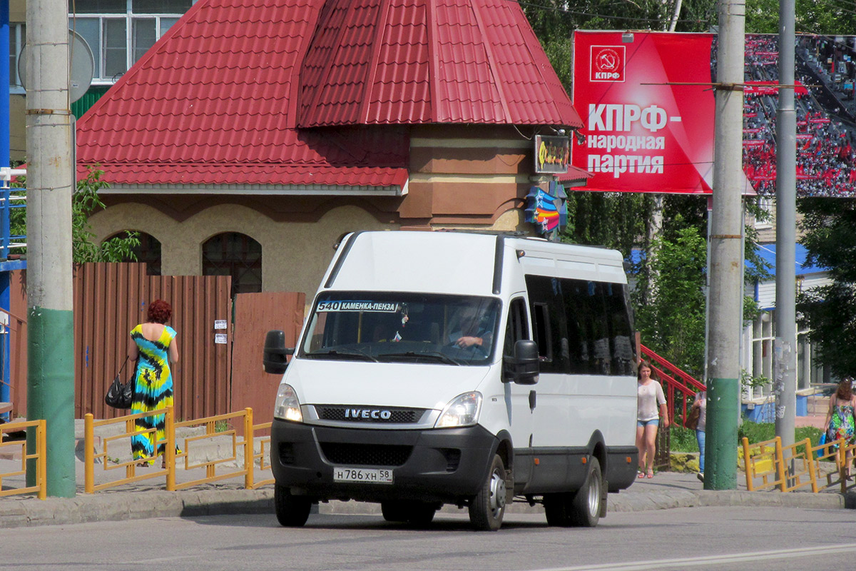 Пензенская область, Нижегородец-2227UU (IVECO Daily) № Н 786 ХН 58