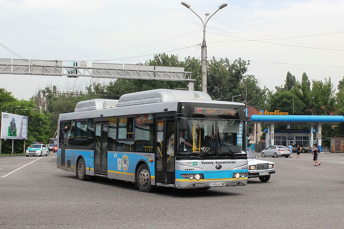 Алматы, Yutong ZK6118HGA № 414