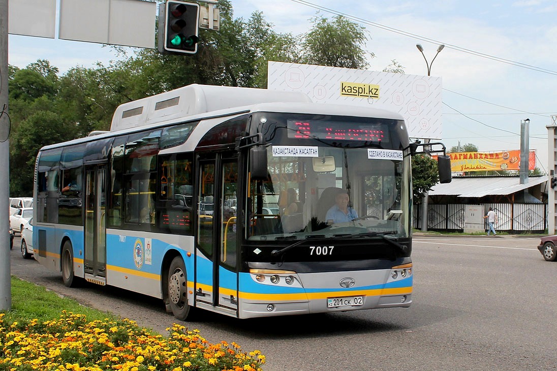 Алматы, Guilin Daewoo GDW6126CNG (СемАЗ) № 7007