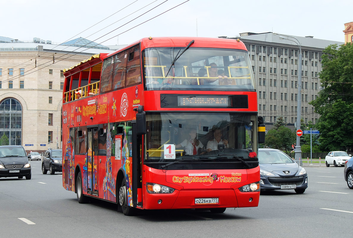 Москва, Higer KLQ6109GS № О 226 КВ 777