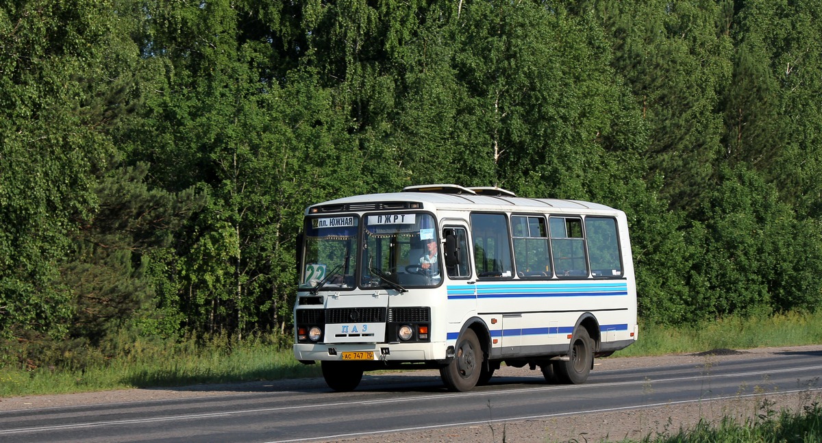 Томская область, ПАЗ-32054 № АС 747 70