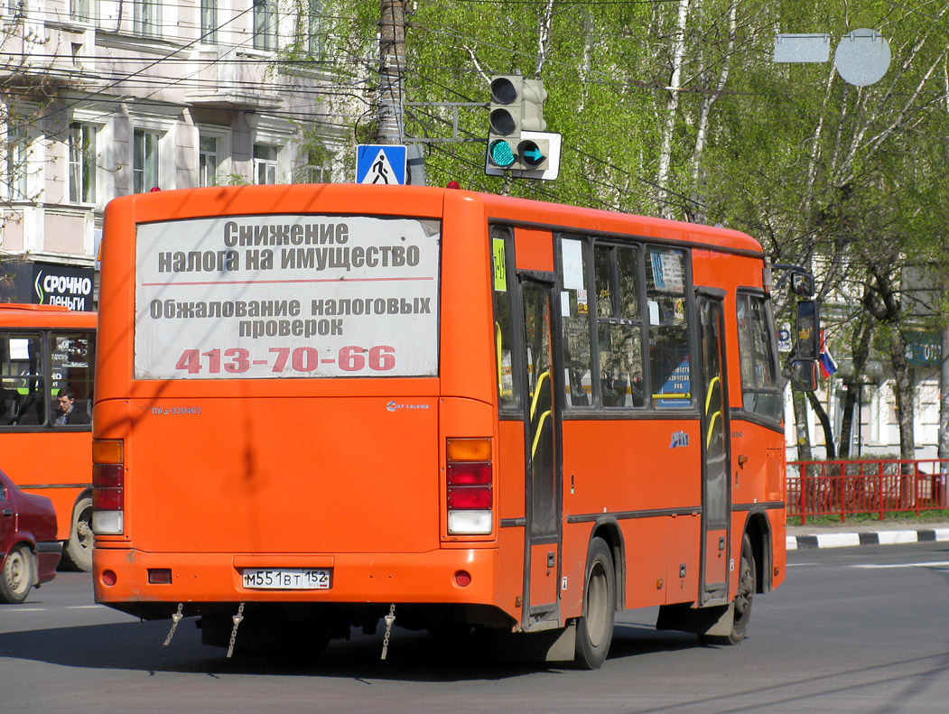 Нижегородская область, ПАЗ-320402-05 № М 551 ВТ 152