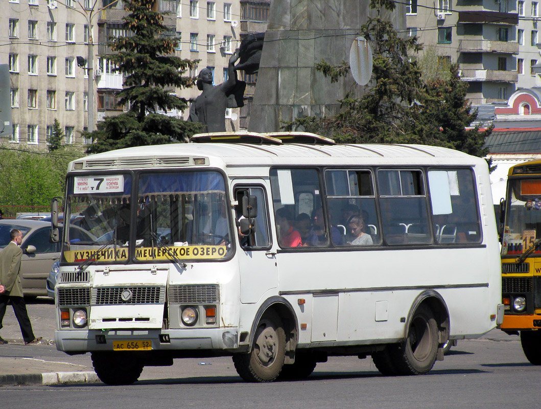 Нижегородская область, ПАЗ-32054 № АС 656 52