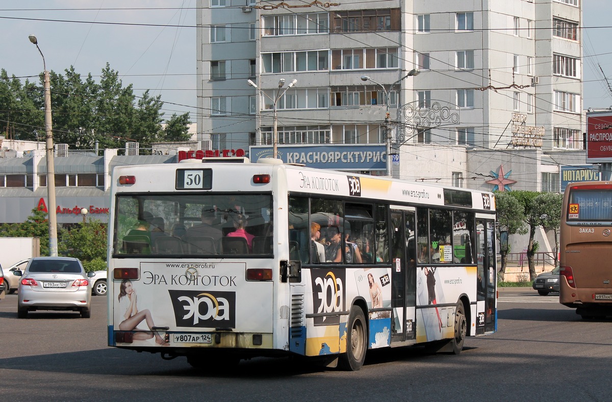 Krasnoyarsk region, Mercedes-Benz O405N # У 807 АР 124