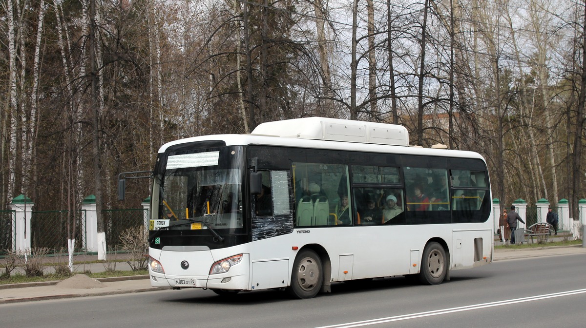 Томская область, Yutong ZK6852HG № М 002 ОТ 70