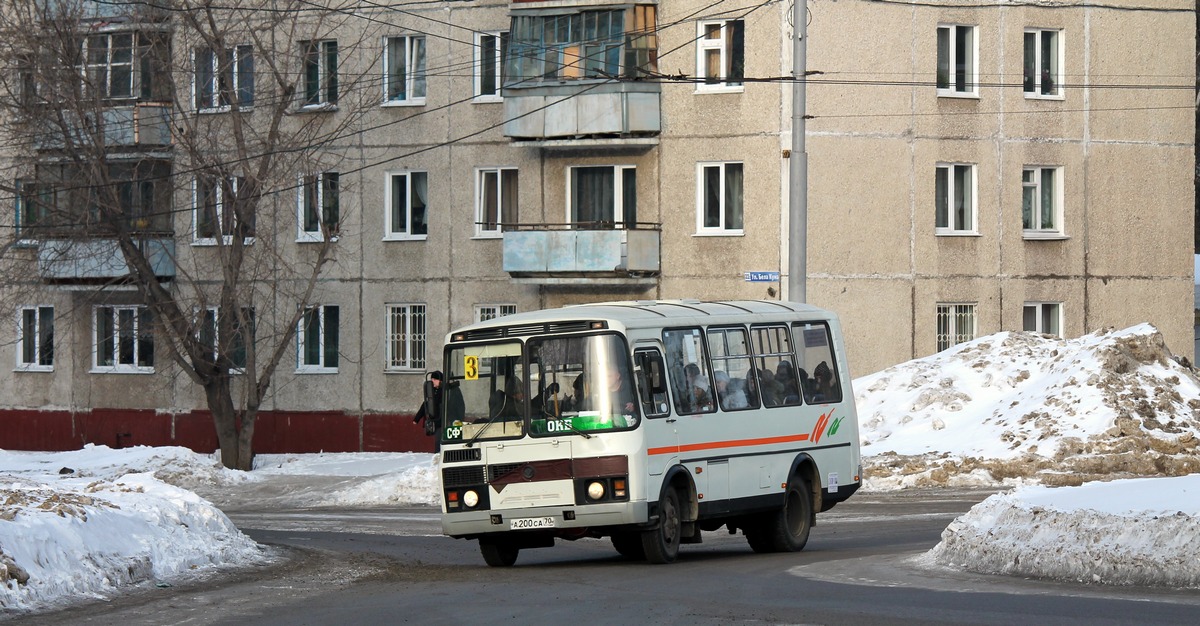 Томская вобласць, ПАЗ-32054 № А 200 СА 70