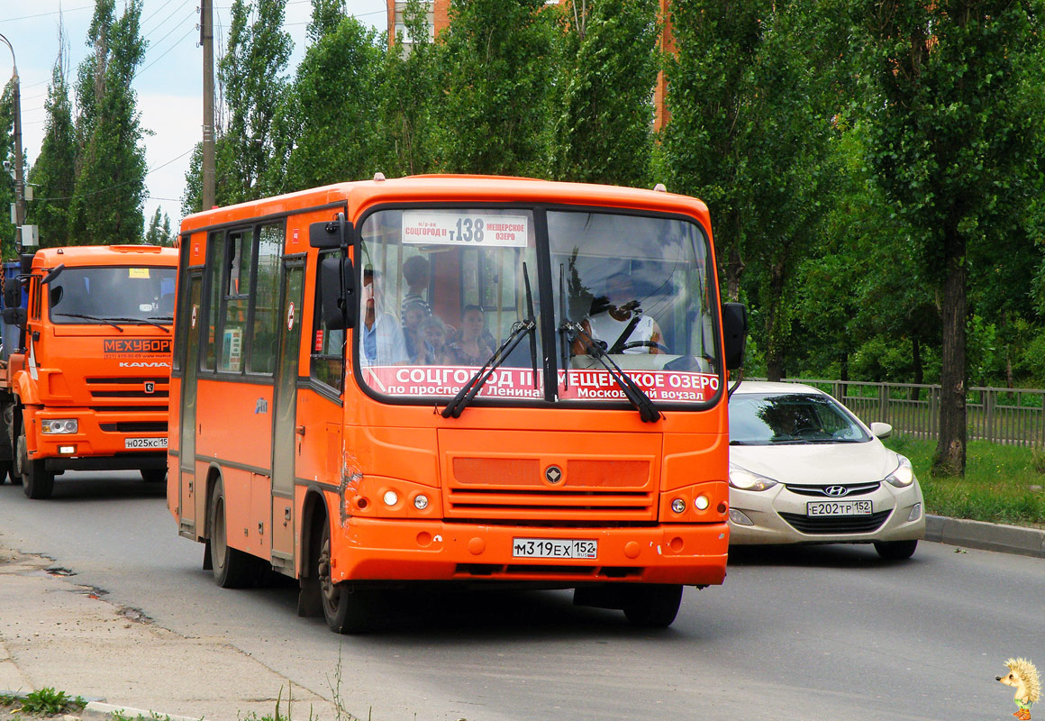 Нижегородская область, ПАЗ-320402-05 № М 319 ЕХ 152