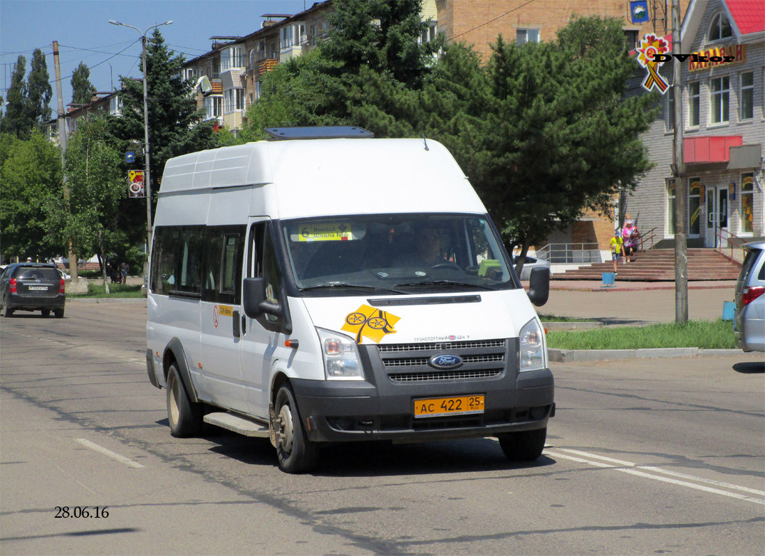 Приморский край, Имя-М-3006 (Z9S) (Ford Transit) № АС 422 25 — Фото —  Автобусный транспорт