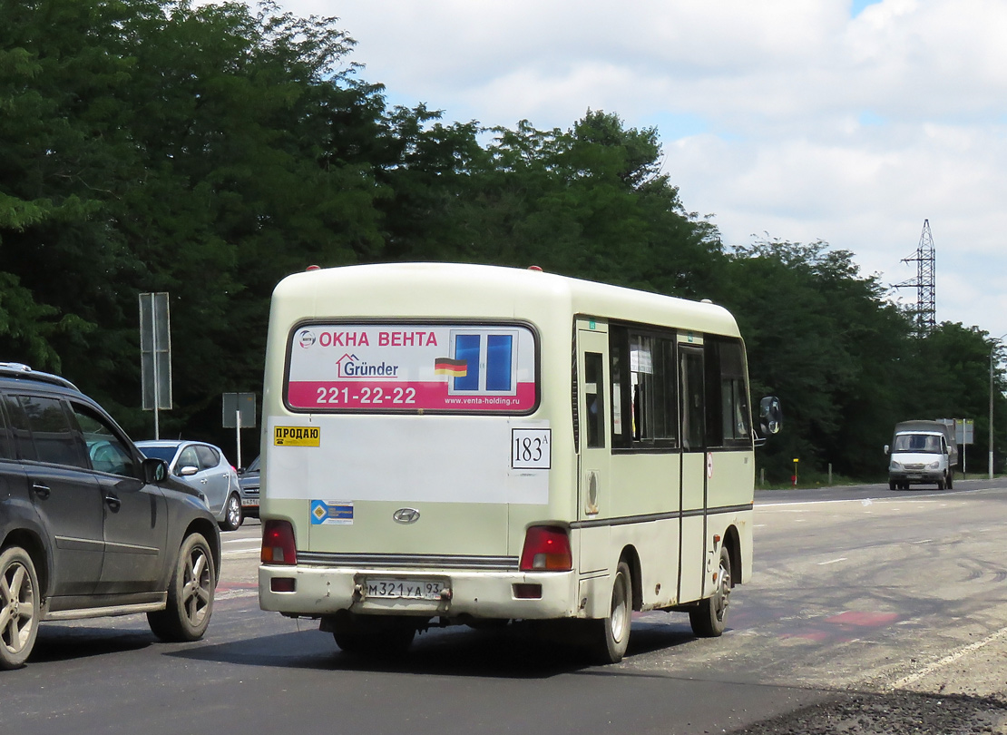 Krasnodar region, Hyundai County SWB C08 (RZGA) # М 321 УА 93
