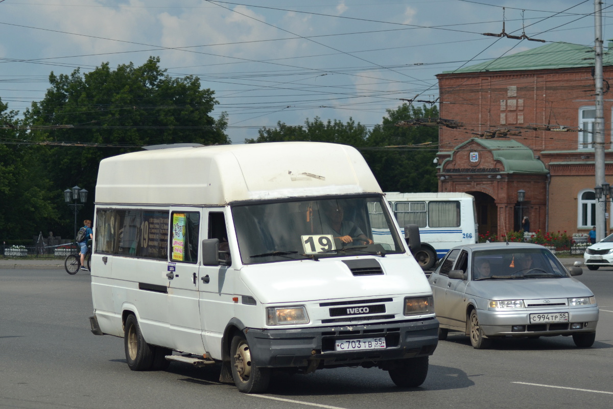 Омская область, IVECO TurboDaily A45-12 № С 703 ТВ 55