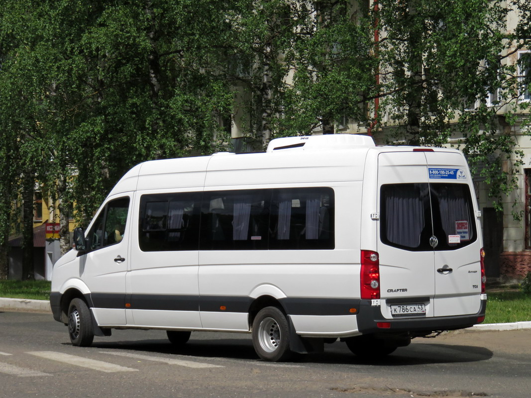 Кировская область, Луидор-223700 (Volkswagen Crafter) № К 786 СА 43