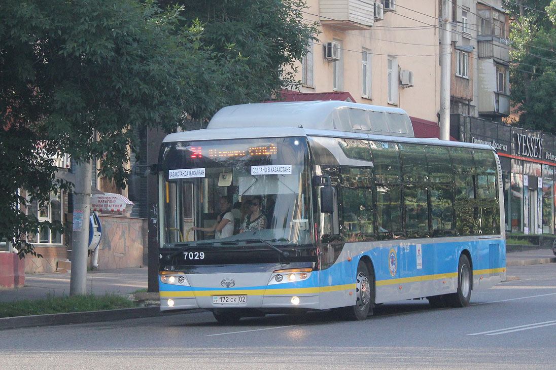 Алматы, Guilin Daewoo GDW6126CNG (СемАЗ) № 7029