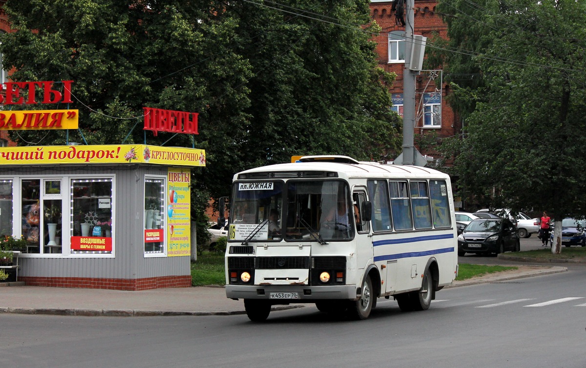 Томская область, ПАЗ-32054 № К 453 ЕР 70