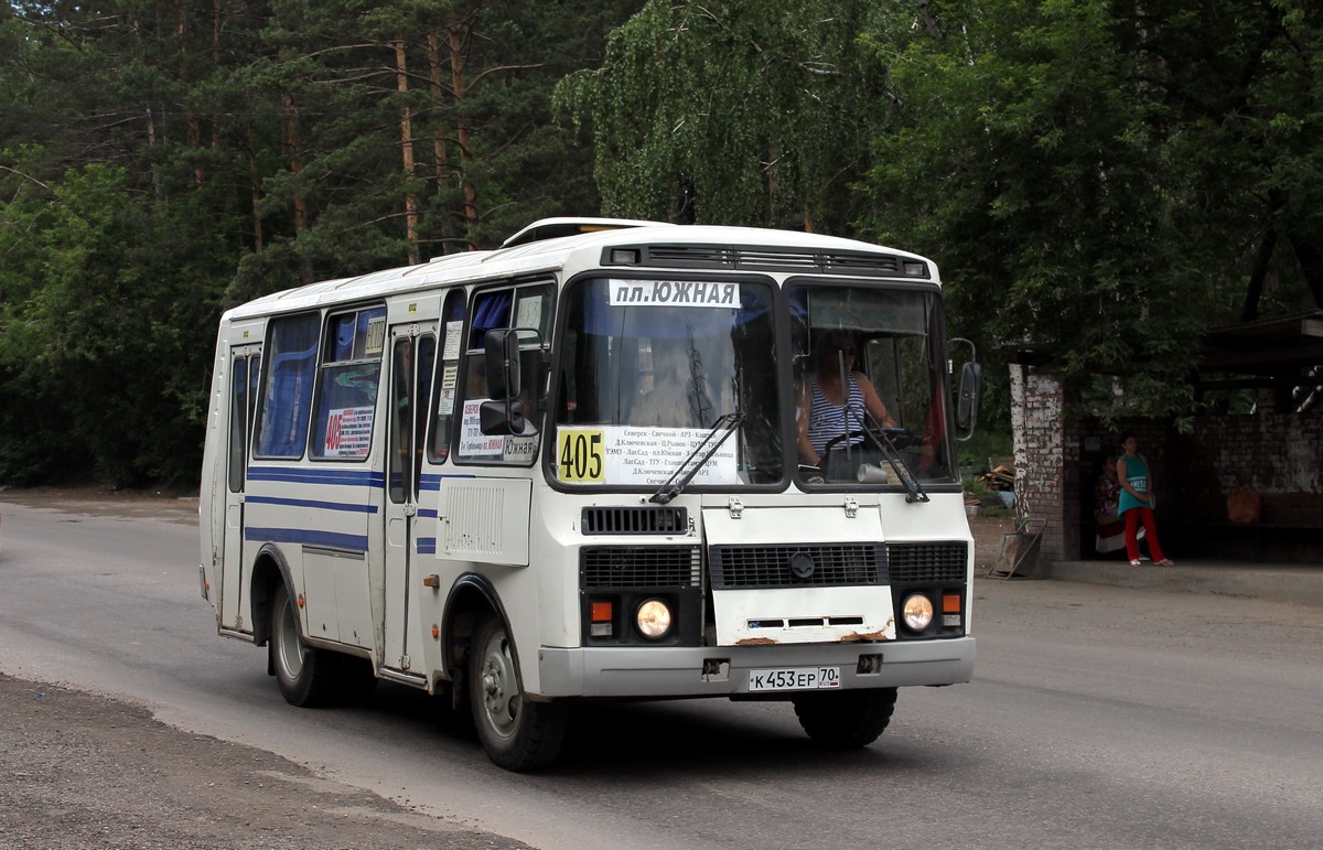 Томская область, ПАЗ-32054 № К 453 ЕР 70