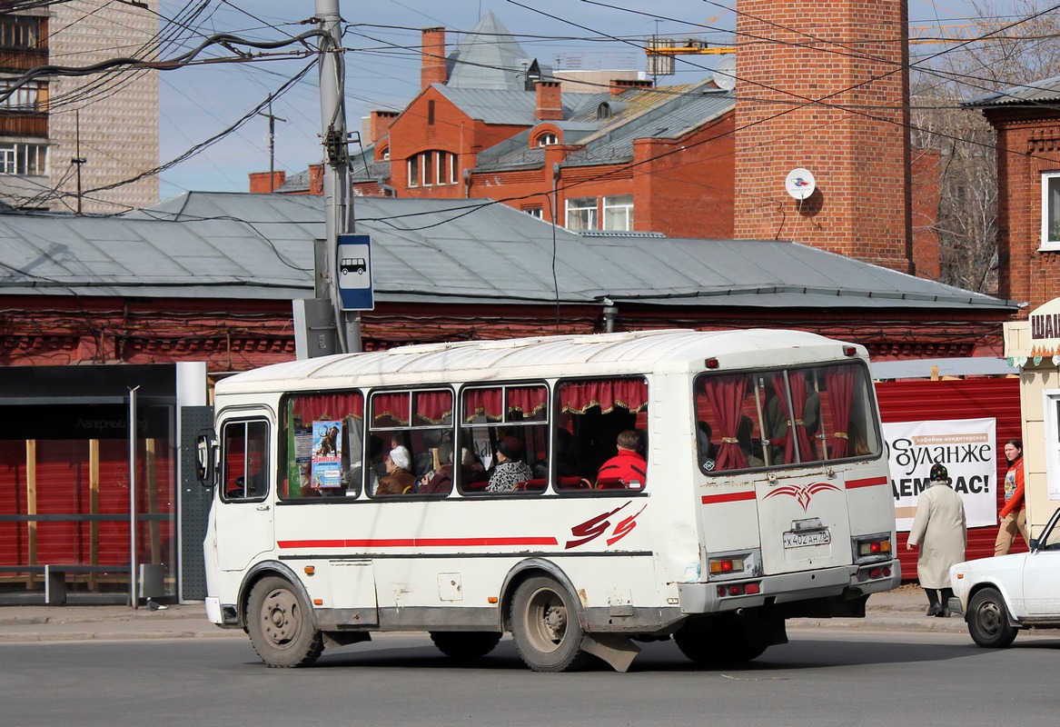 Томская область, ПАЗ-32054 № Х 402 АН 70