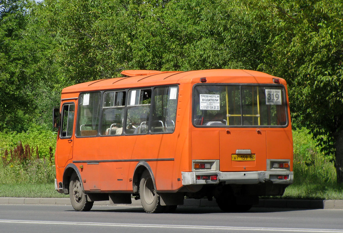 Нижегородская область, ПАЗ-32054 № АТ 159 52