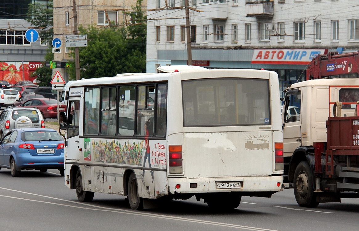 Тверская область, ПАЗ-320402-03 № У 913 НА 47