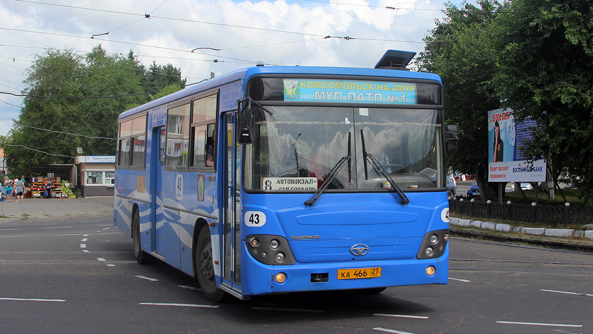 Хабаровский край, Daewoo BS106 Royal City (Ulsan) № 43