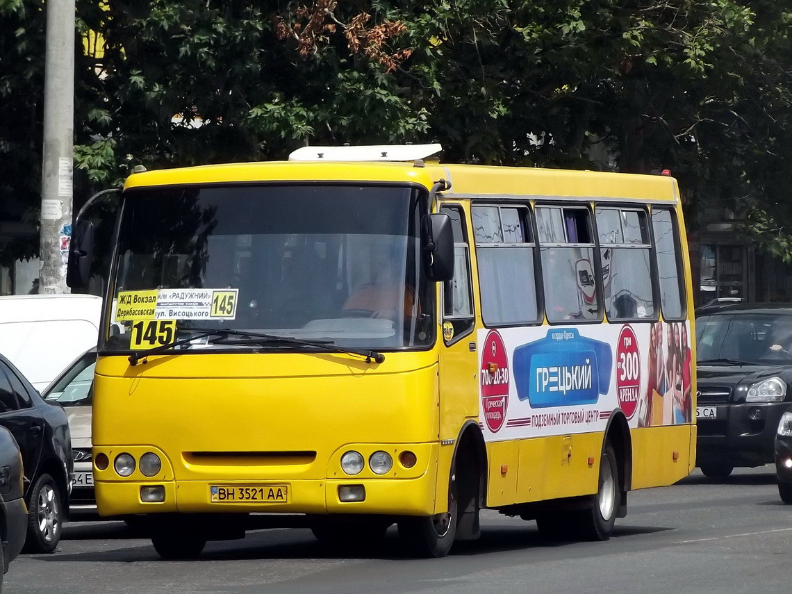 Одесская область, Богдан А09201 (ЛуАЗ) № BH 3521 AA