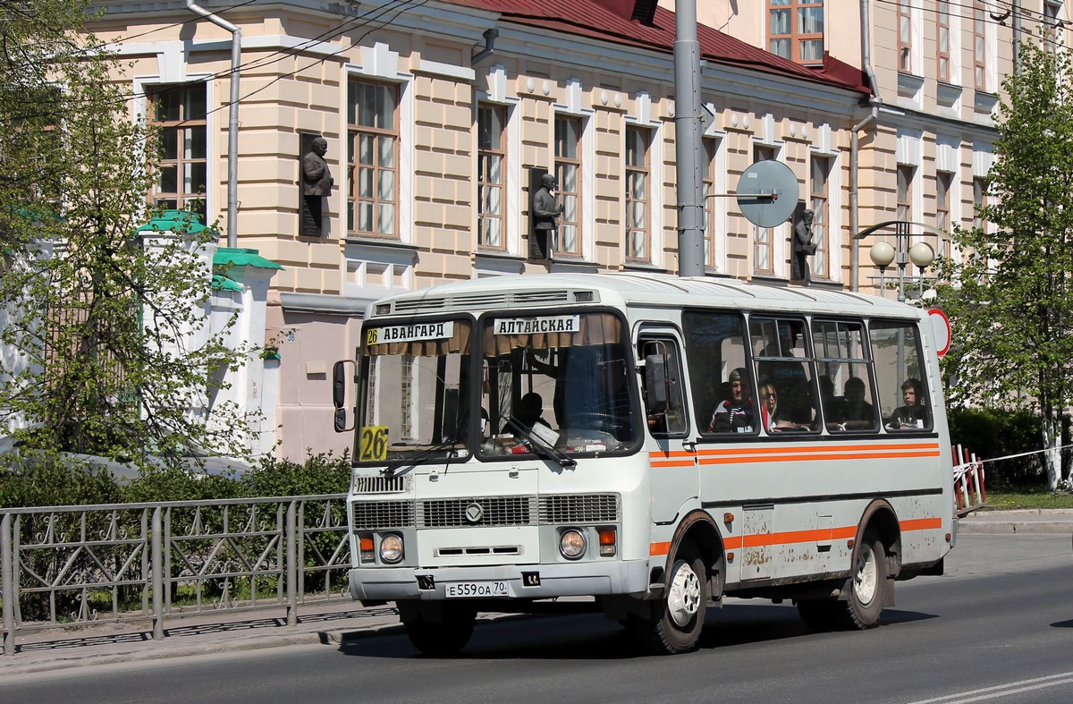 Томская область, ПАЗ-32054 № Е 559 ОА 70