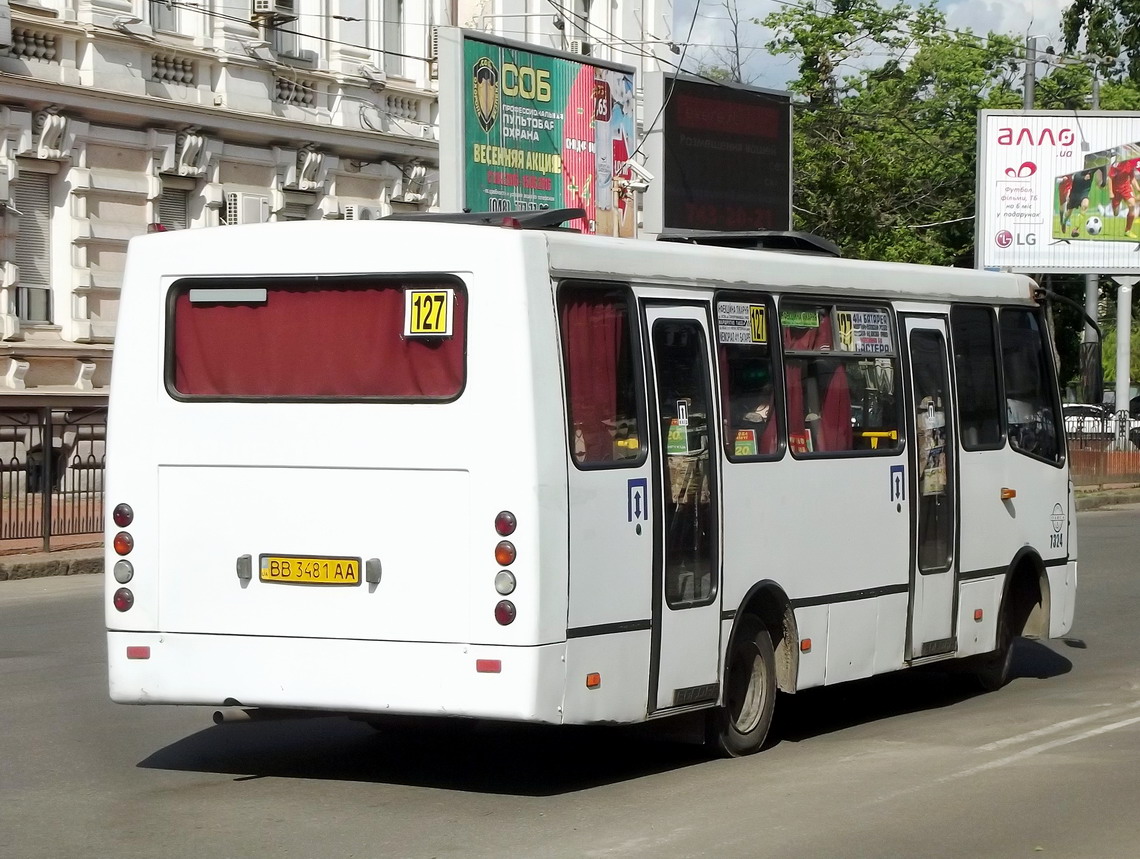 Одесская область, Богдан А09202 (ЛуАЗ) № 7324