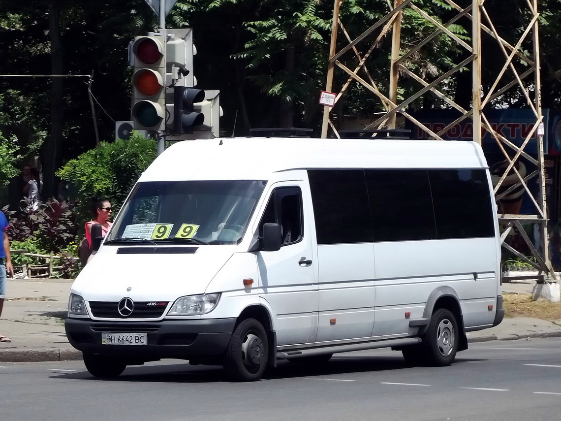 Одесская область, Mercedes-Benz Sprinter W904 416CDI № BH 6642 BC