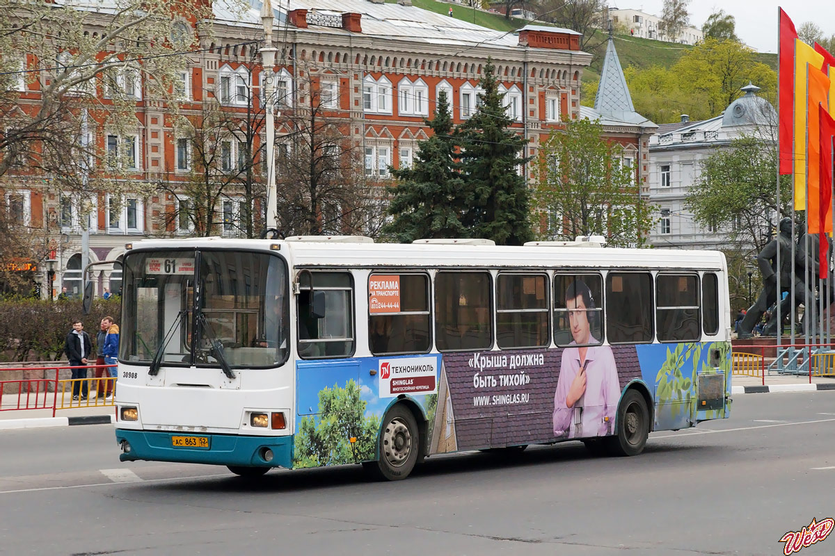 Нижегородская область, ЛиАЗ-5256.26 № 30908