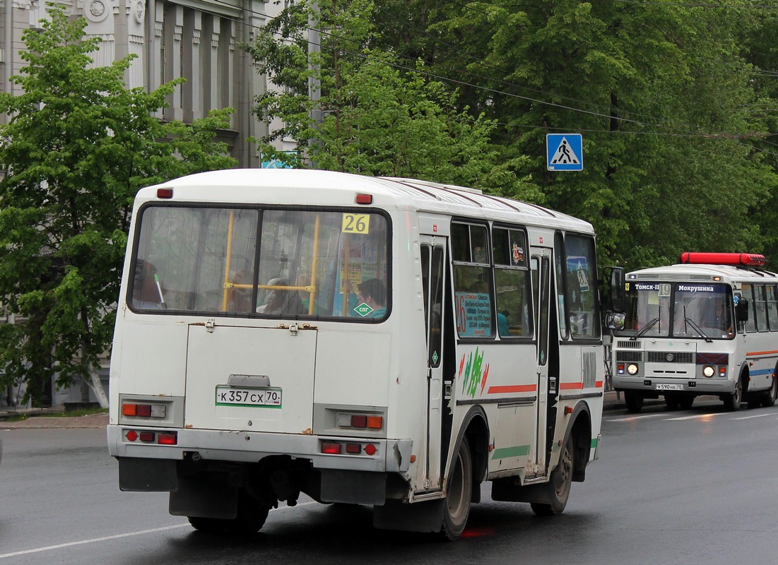 Томская область, ПАЗ-32054 № К 357 СХ 70