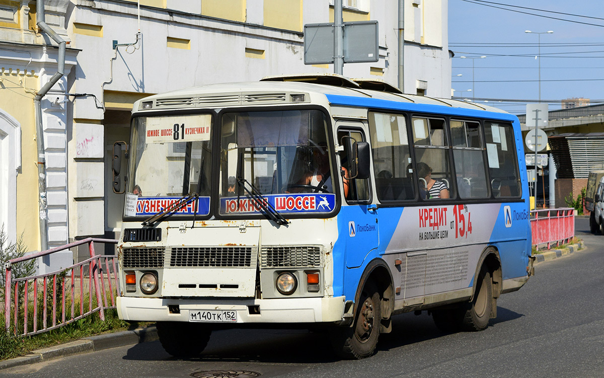 Нижегородская область, ПАЗ-32054 № М 140 ТК 152