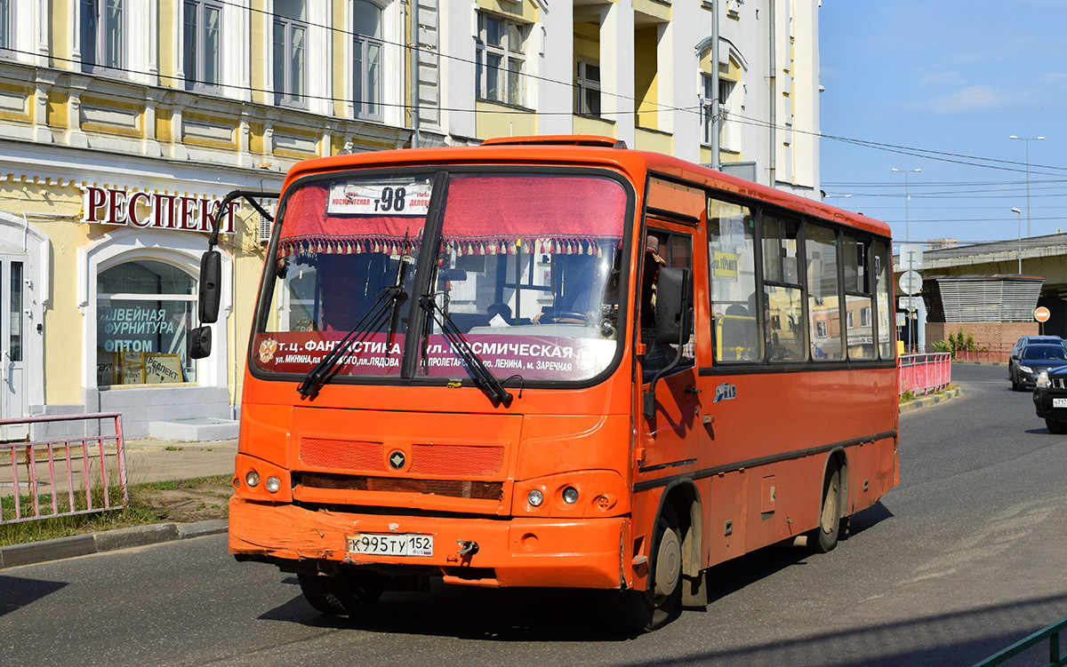 Нижегородская область, ПАЗ-320402-05 № К 995 ТУ 152