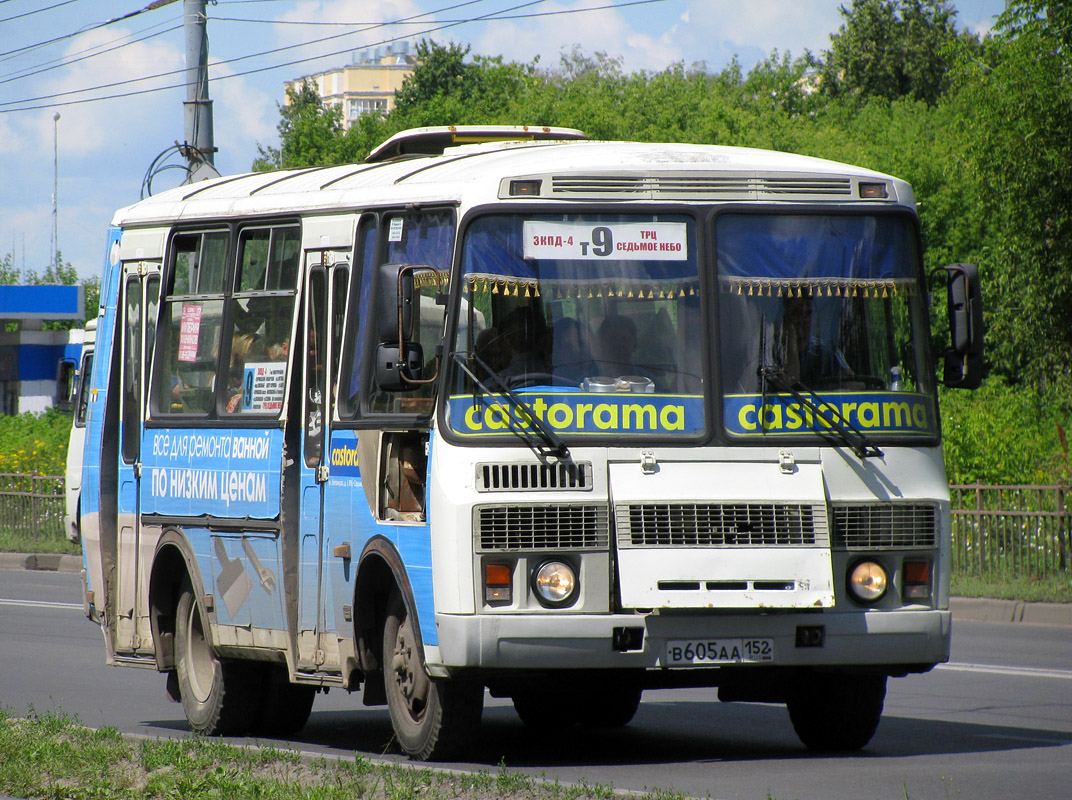 Нижегородская область, ПАЗ-32054 № В 605 АА 152