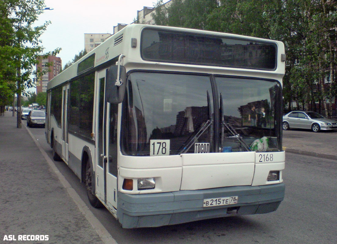Sanktpēterburga, MAZ-103.040 № 2168