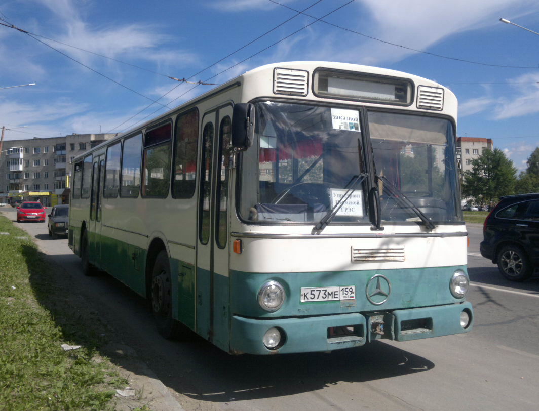 Perm region, Mercedes-Benz O307 # К 573 МЕ 159