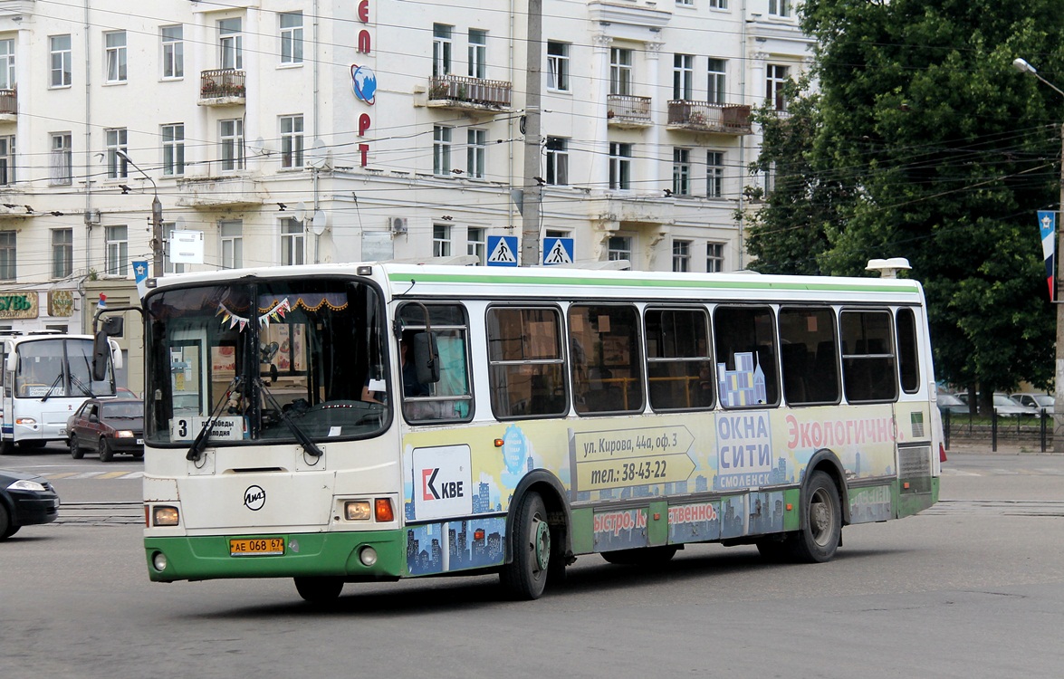 Смоленская область, ЛиАЗ-5256.36 № АЕ 068 67