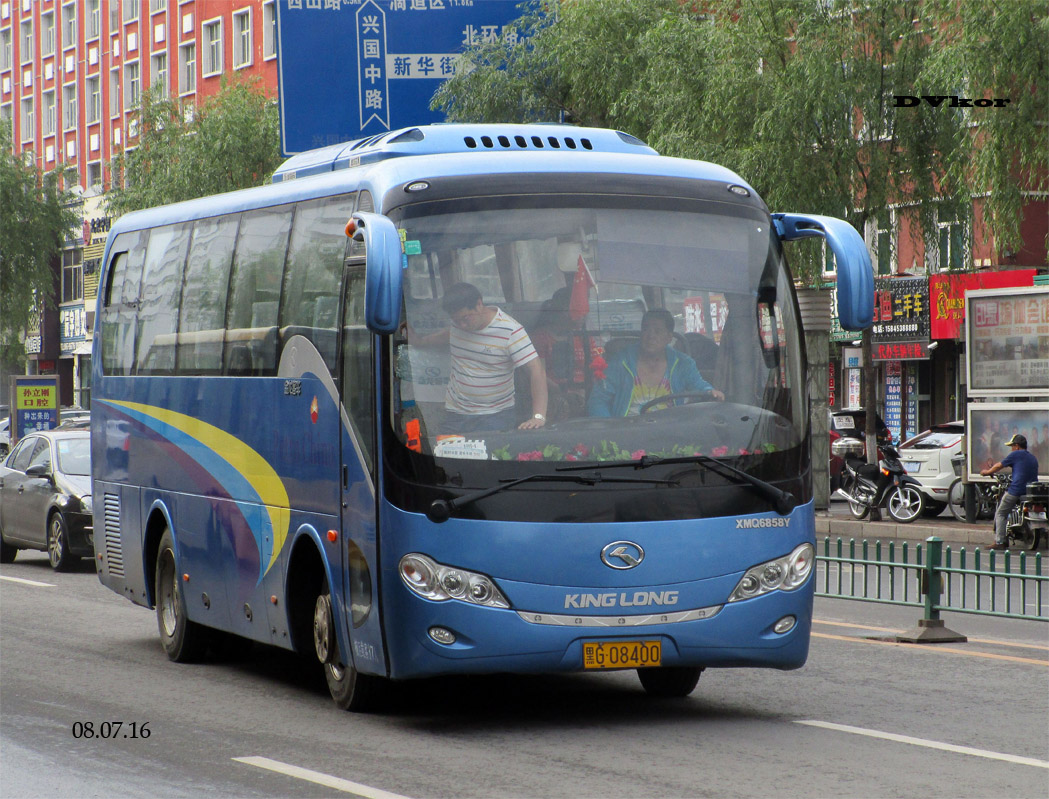 Китай, King Long XMQ6858Y № 黑G 08400