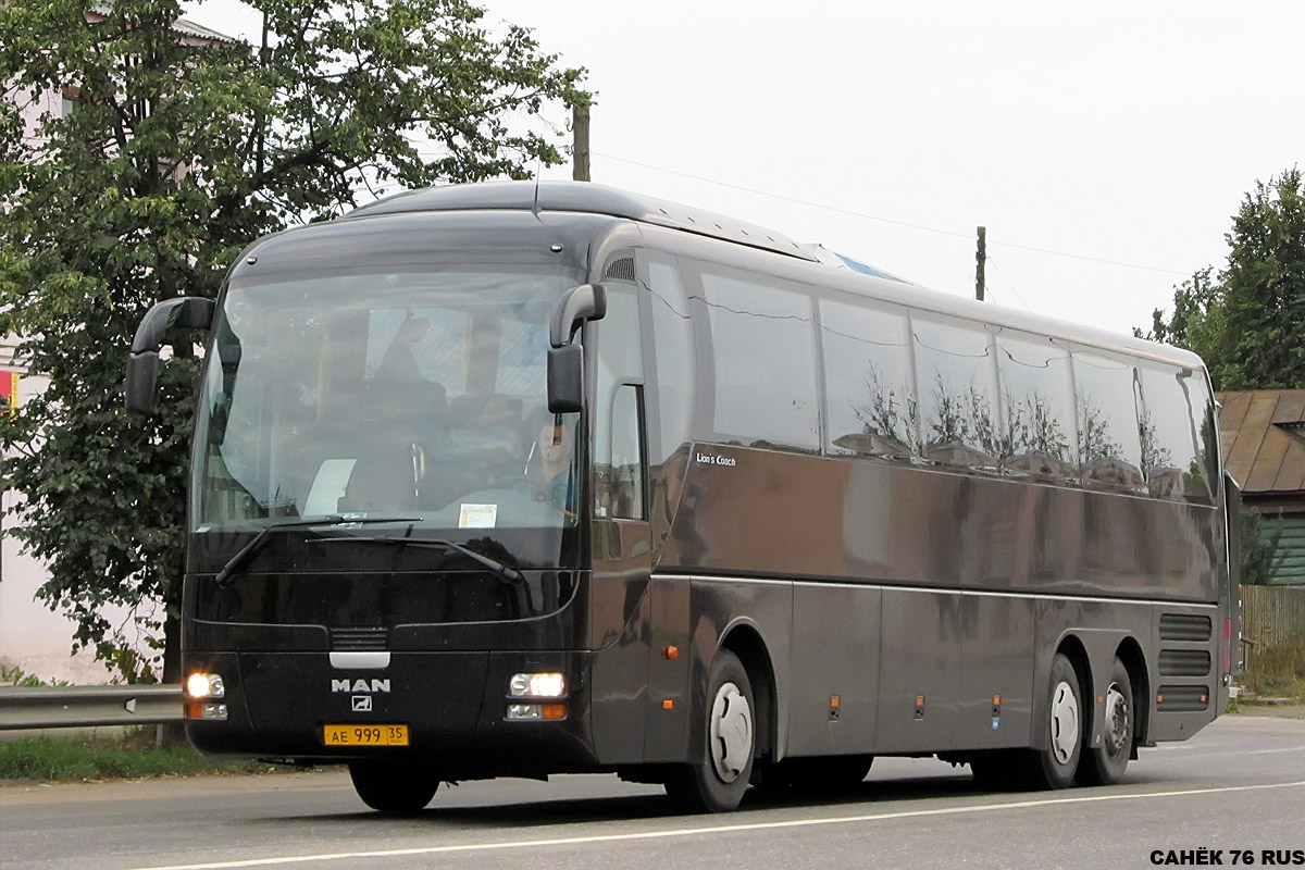 Вологодская область, MAN R08 Lion's Coach L RHC444 L № 5200