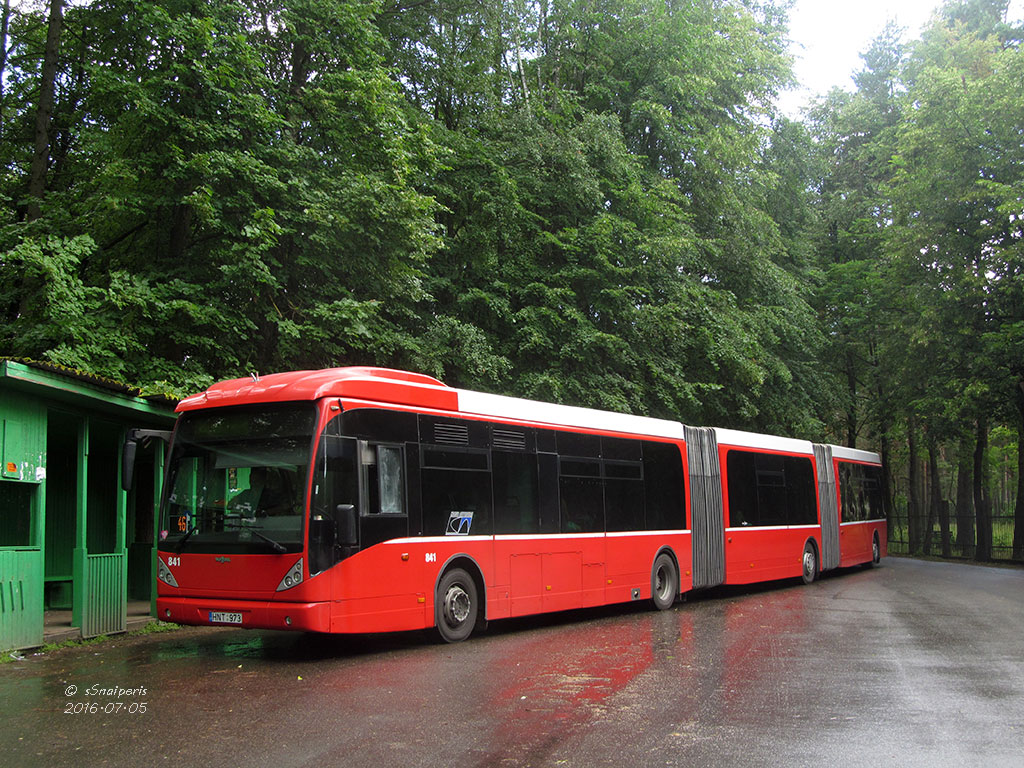 Литва, Van Hool New AGG300 № 841