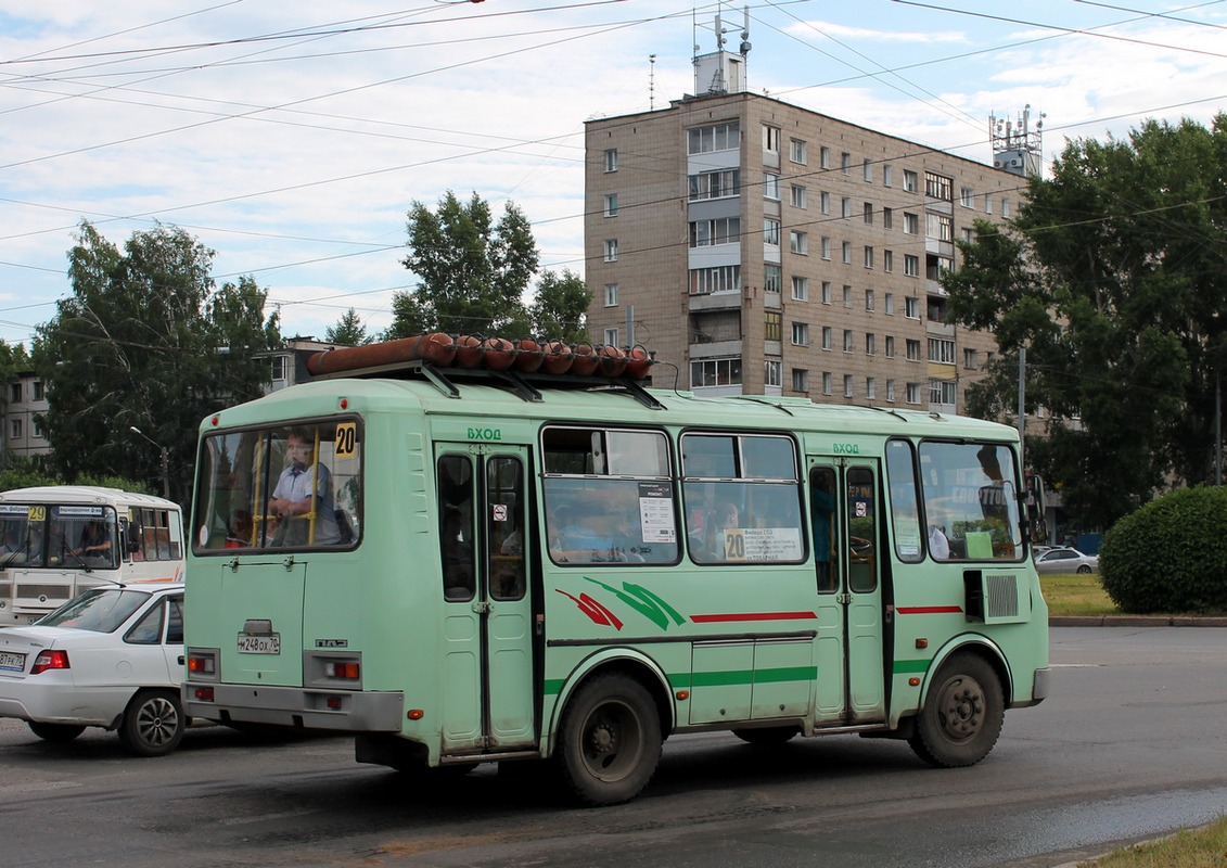 Томская область, ПАЗ-32054 № М 248 ОХ 70