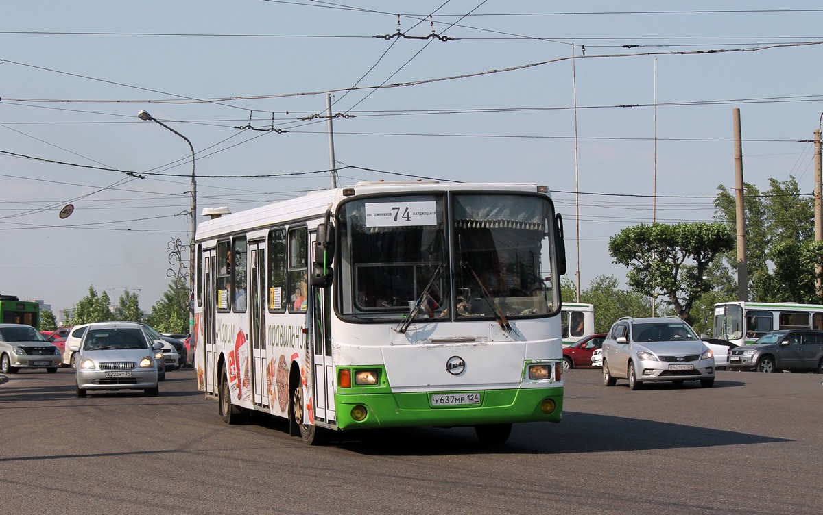 Красноярский край, ЛиАЗ-5256.45 № У 637 МР 124