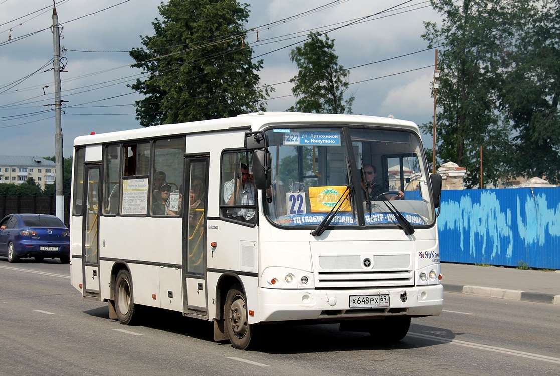 Тверская область, ПАЗ-320402-05 № Х 648 РХ 69