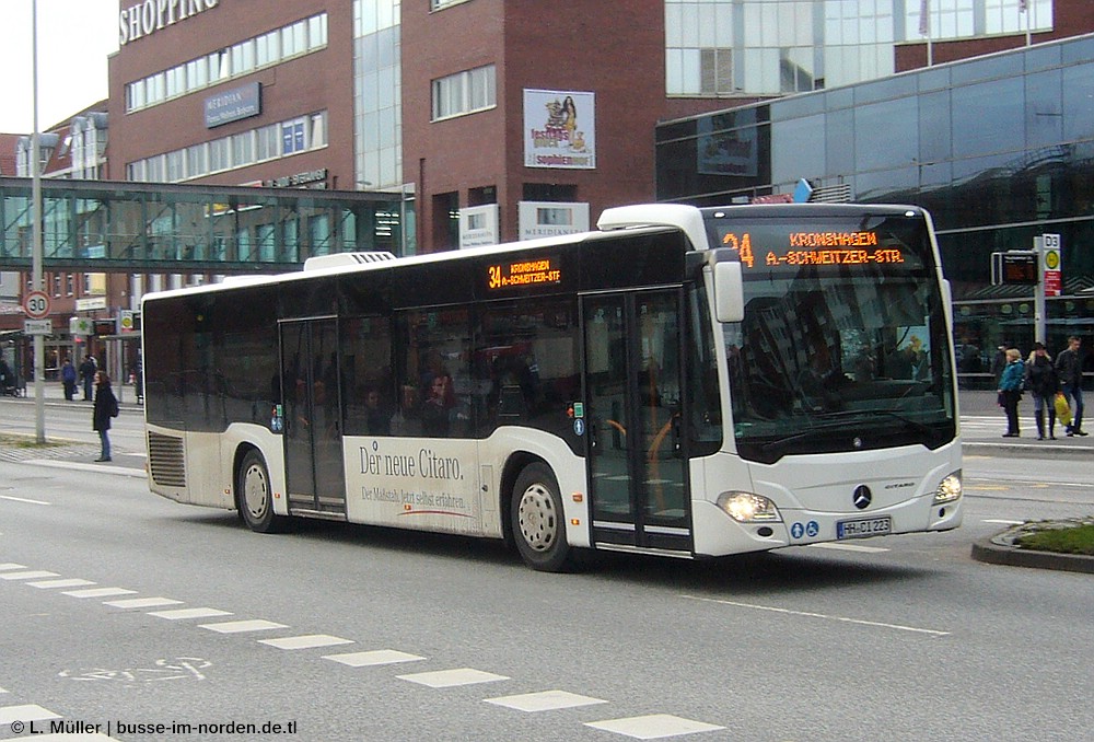 Шлезвиг-Гольштейн, Mercedes-Benz Citaro C2 № 002