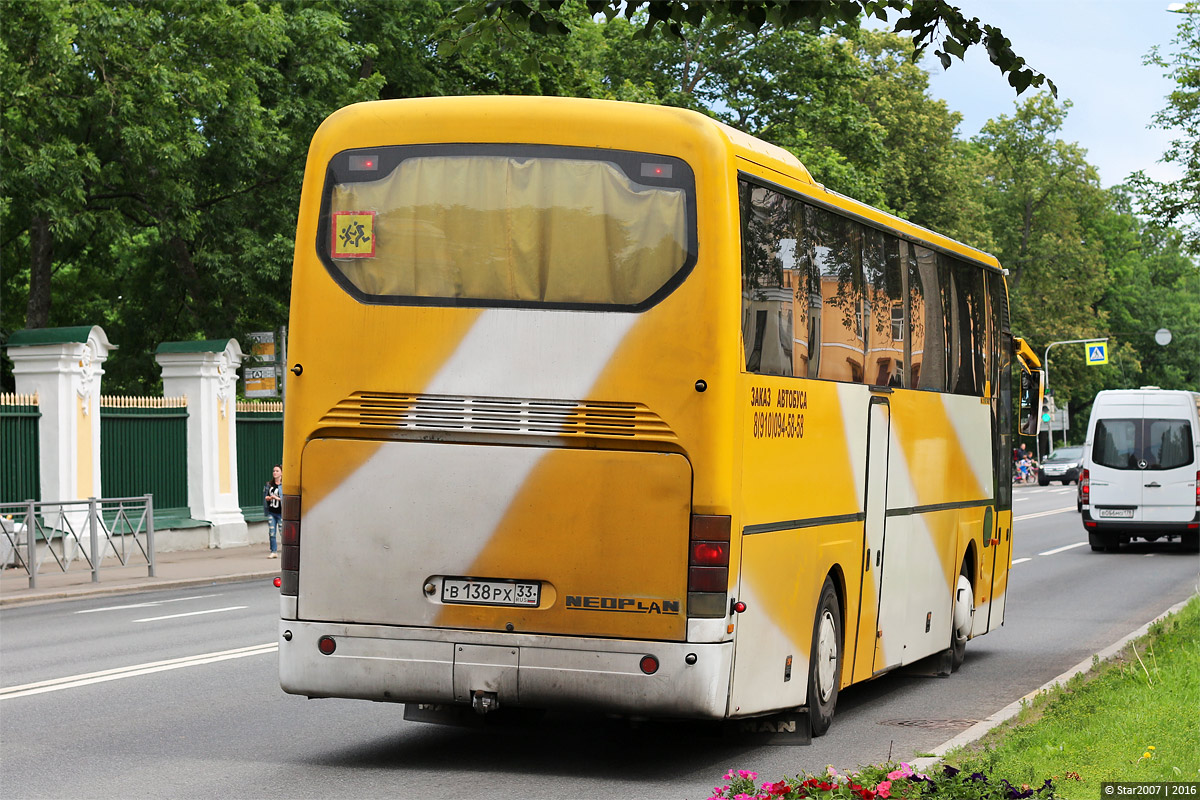 Владимирская область, Neoplan N316SHD Euroliner № В 138 РХ 33