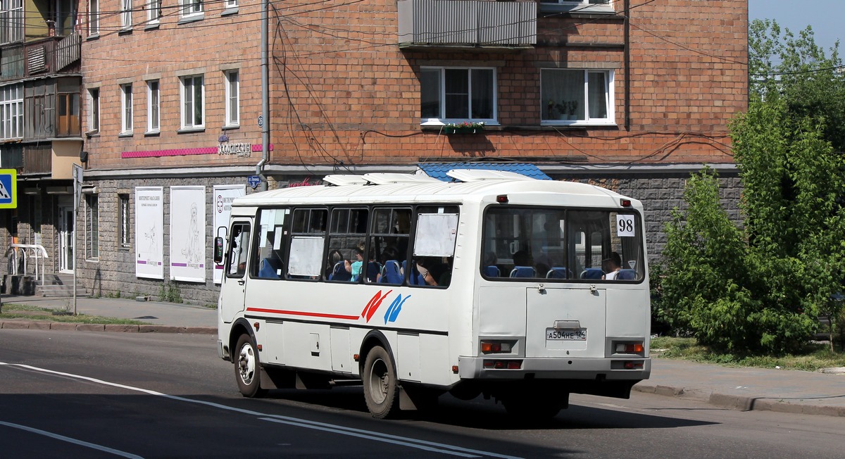 Красноярский край, ПАЗ-4234 № А 504 НЕ 124