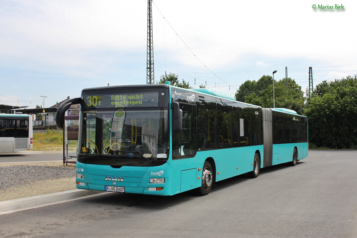 Гессен, MAN A23 Lion's City G NG323 № 407