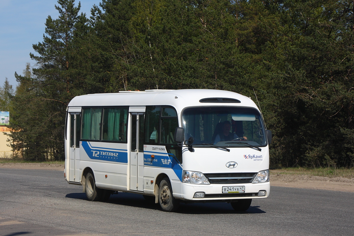 Ленинградская область, Hyundai County Kuzbass № 318