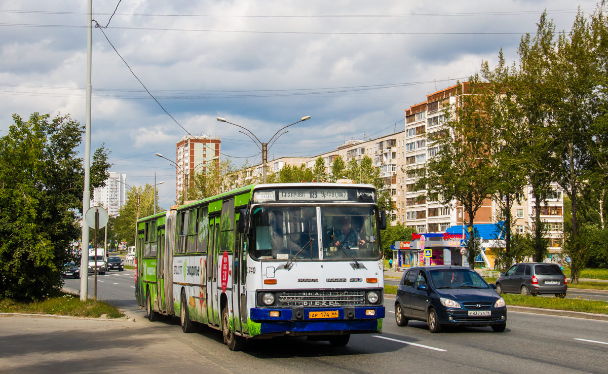 Свердловская область, Ikarus 283.10 № 1740