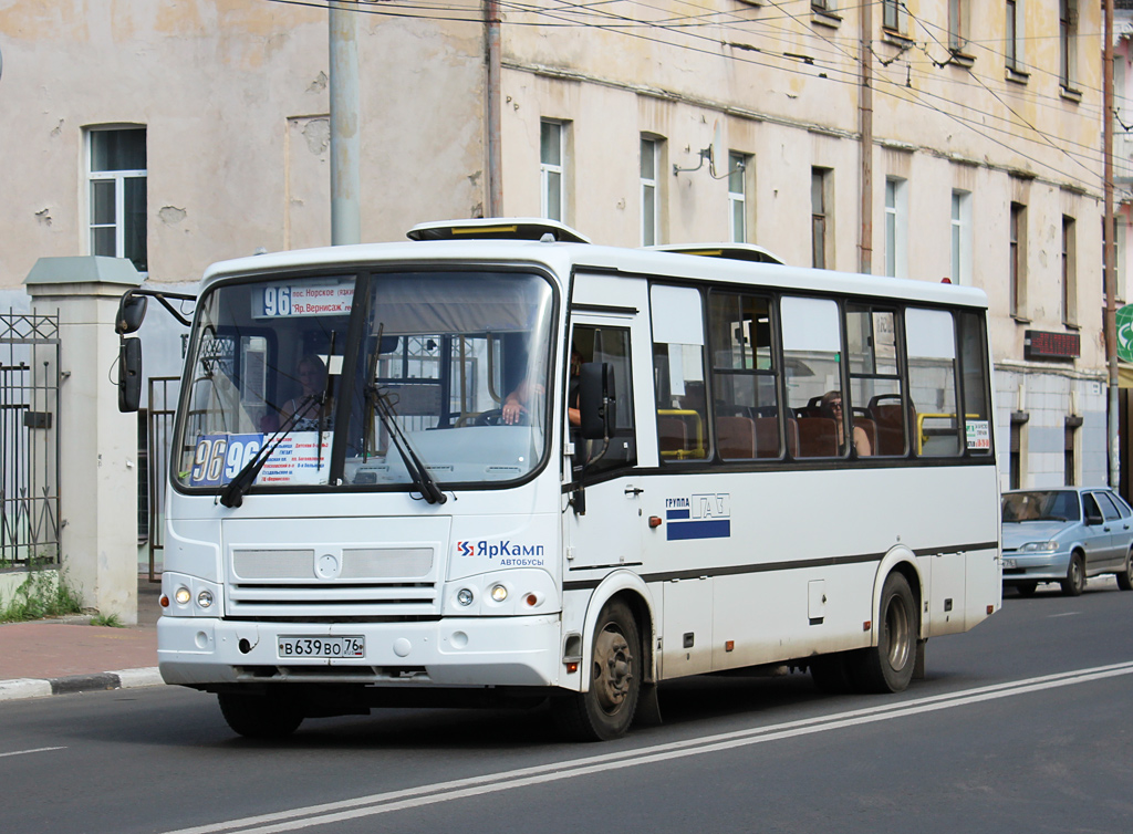 Ярославская область, ПАЗ-320412-05 № В 639 ВО 76