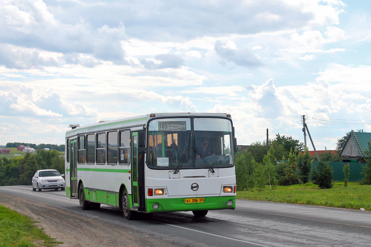 Пензенская область, ЛиАЗ-5256.45-01 № АТ 396 58